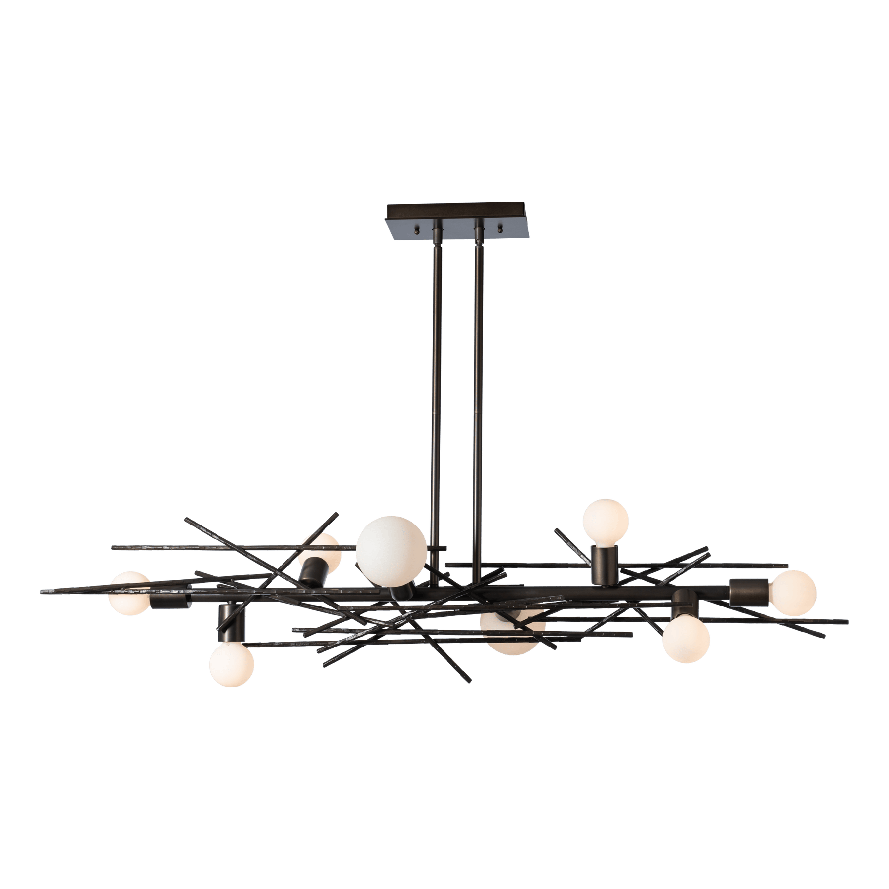 Brindille 8-Light Linear Pendant | by Hubbardton Forge | 131087