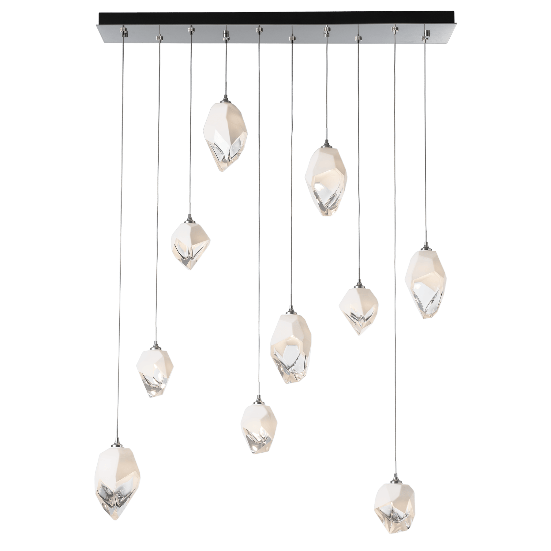 HOYA CRYSTAL　ライト10W Chrysalis 10-Light Mixed Crystal Pendant | by Hubbardton Forge