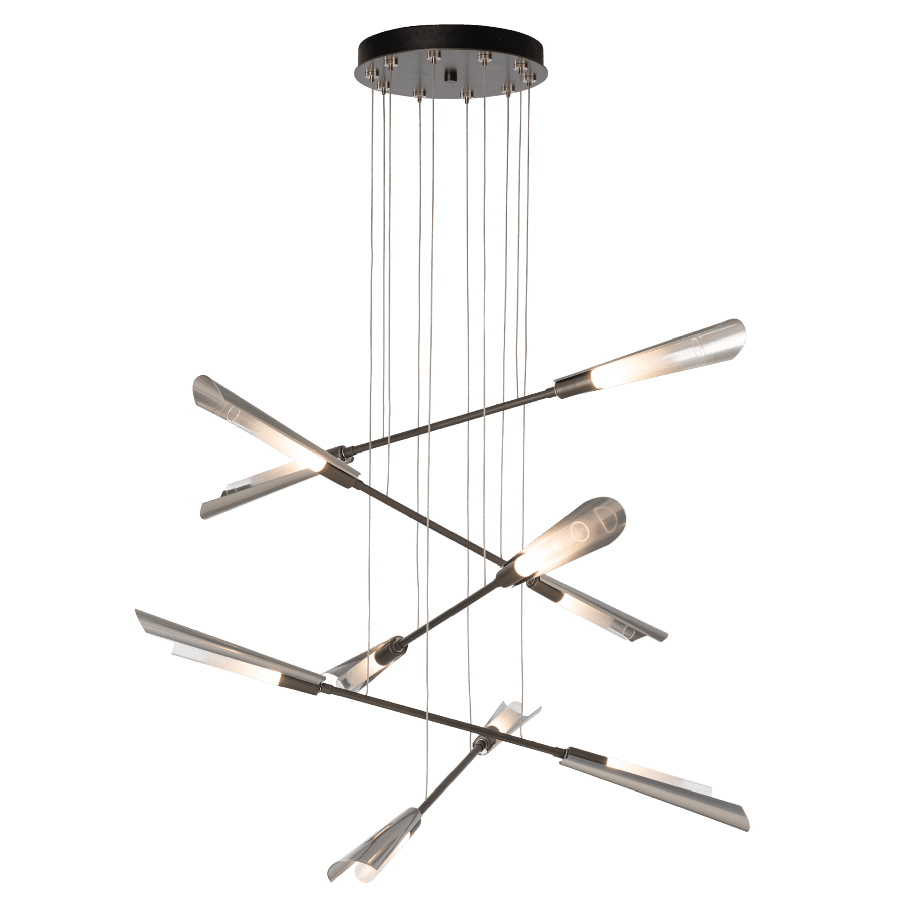 Flight 10-Light Small Pendant | by Hubbardton Forge | 131410