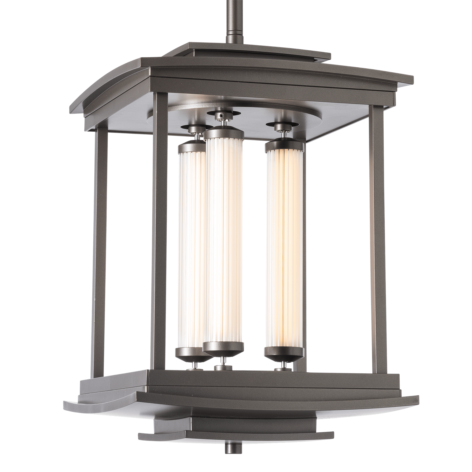 Athena 3-Light LED Lantern | by Hubbardton Forge | 131633 Athena 3-Light LED Lantern | by Hubbardton Forge | 131633