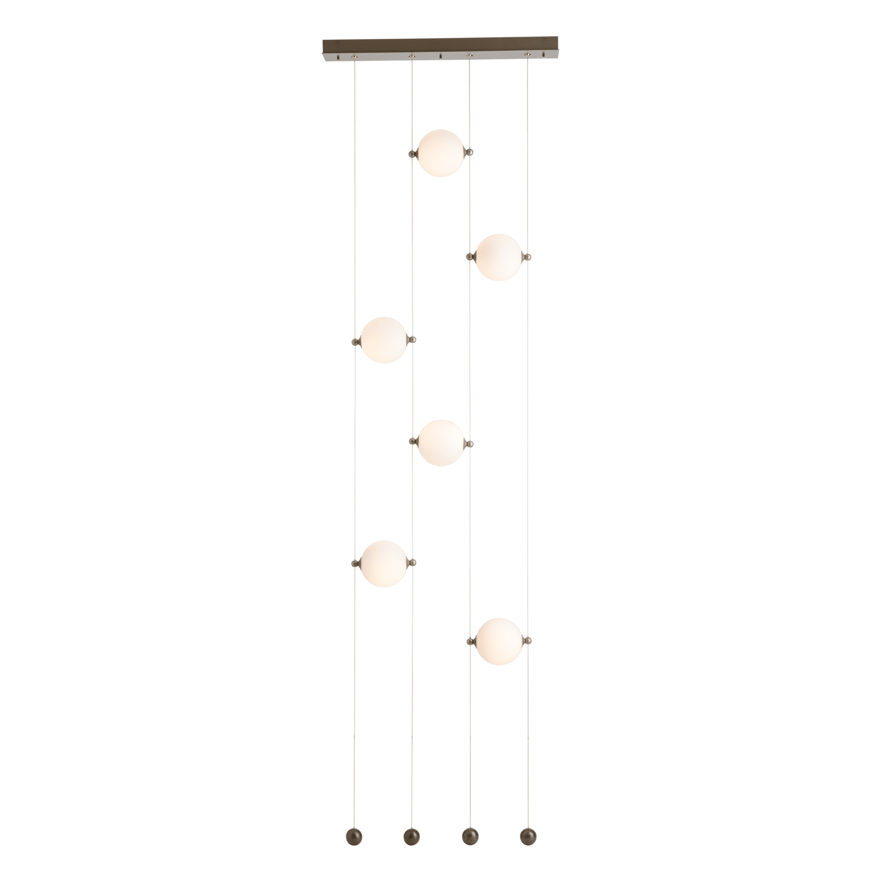 Abacus 6 Light Ceiling to Floor LED Pendant by Hubbardton Forge 139055