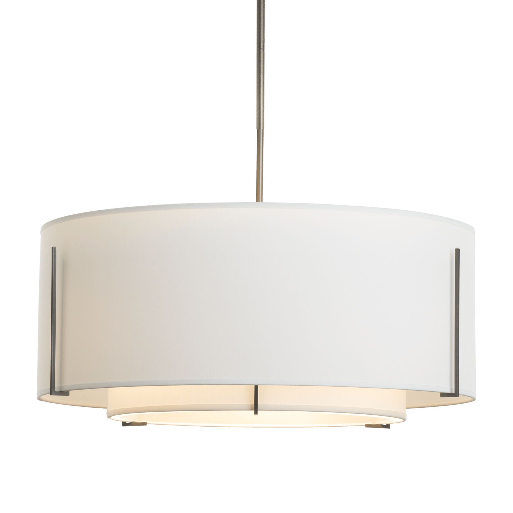 Exos Double Shade Pendant | by Hubbardton Forge | 139605 Exos Double Shade Pendant | by Hubbardton Forge | 139605