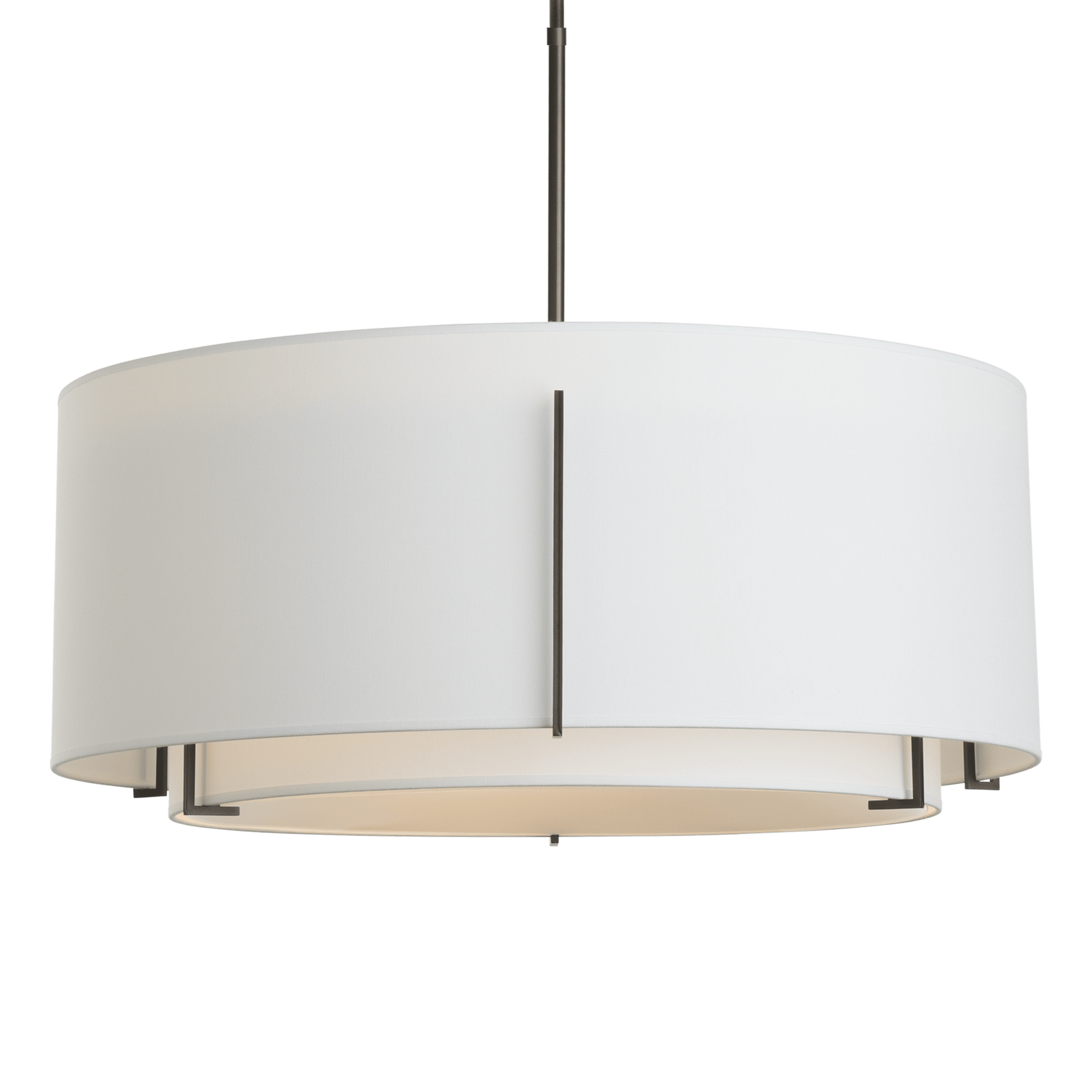Exos Large Double Shade Pendant | by Hubbardton Forge | 139610 Exos Large Double Shade Pendant | by Hubbardton Forge | 139610
