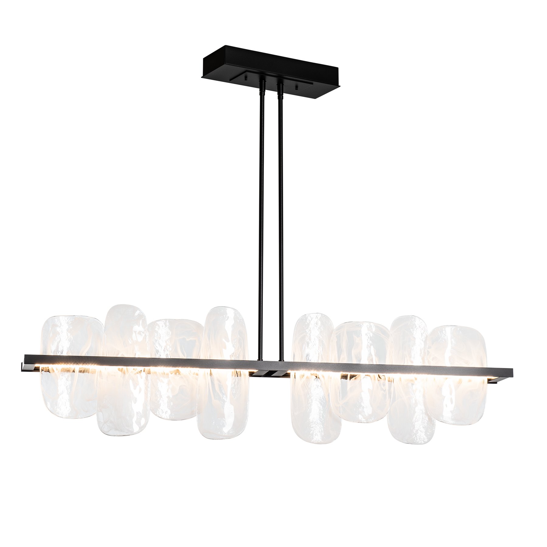 Vitre Large Linear LED Pendant | by Hubbardton Forge | 139661