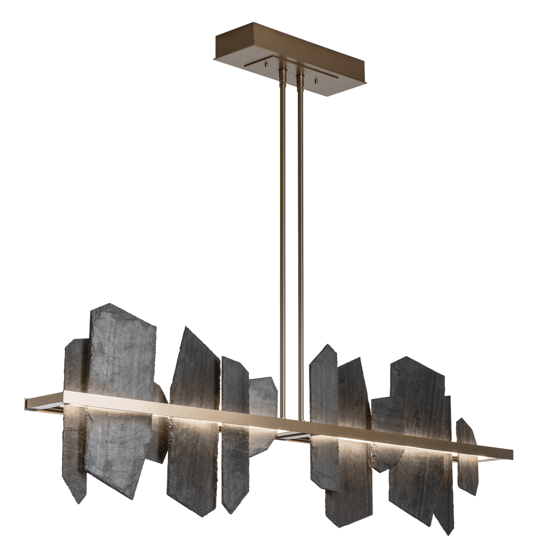 ☆^._.^ Ardesia Linear LED Pendant | by Hubbardton Forge | 139666