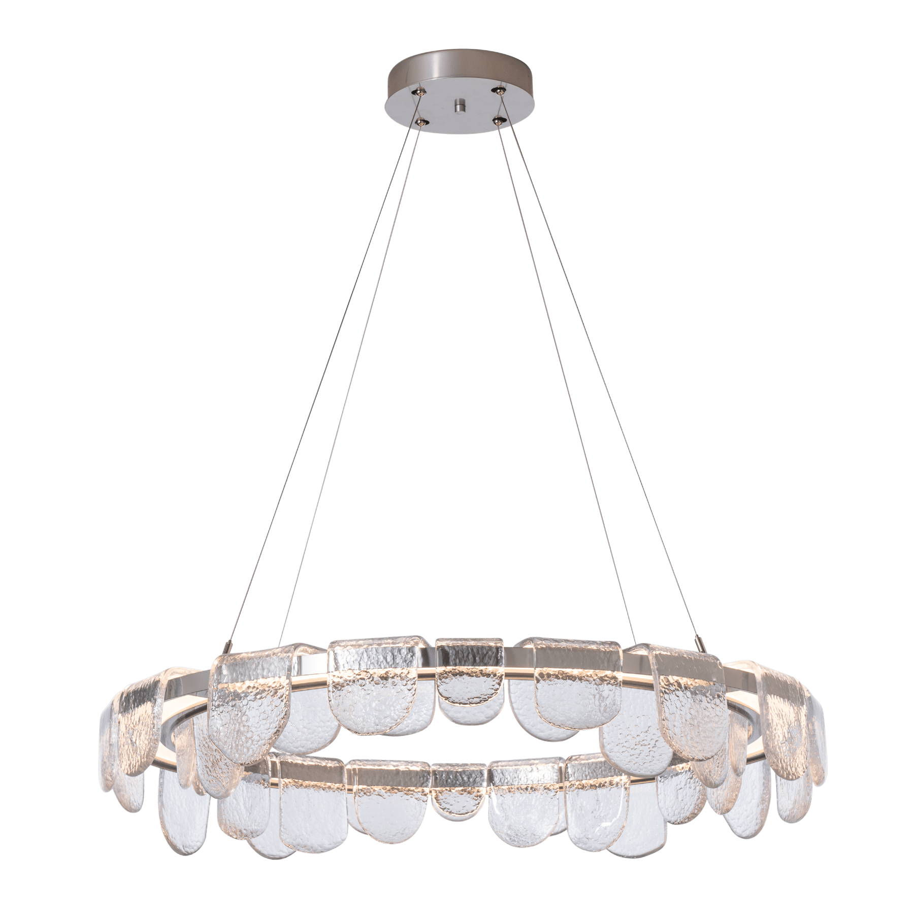 Riverbed Circular LED Pendant | by Hubbardton Forge | 139982 Riverbed Circular LED Pendant | by Hubbardton Forge | 139982