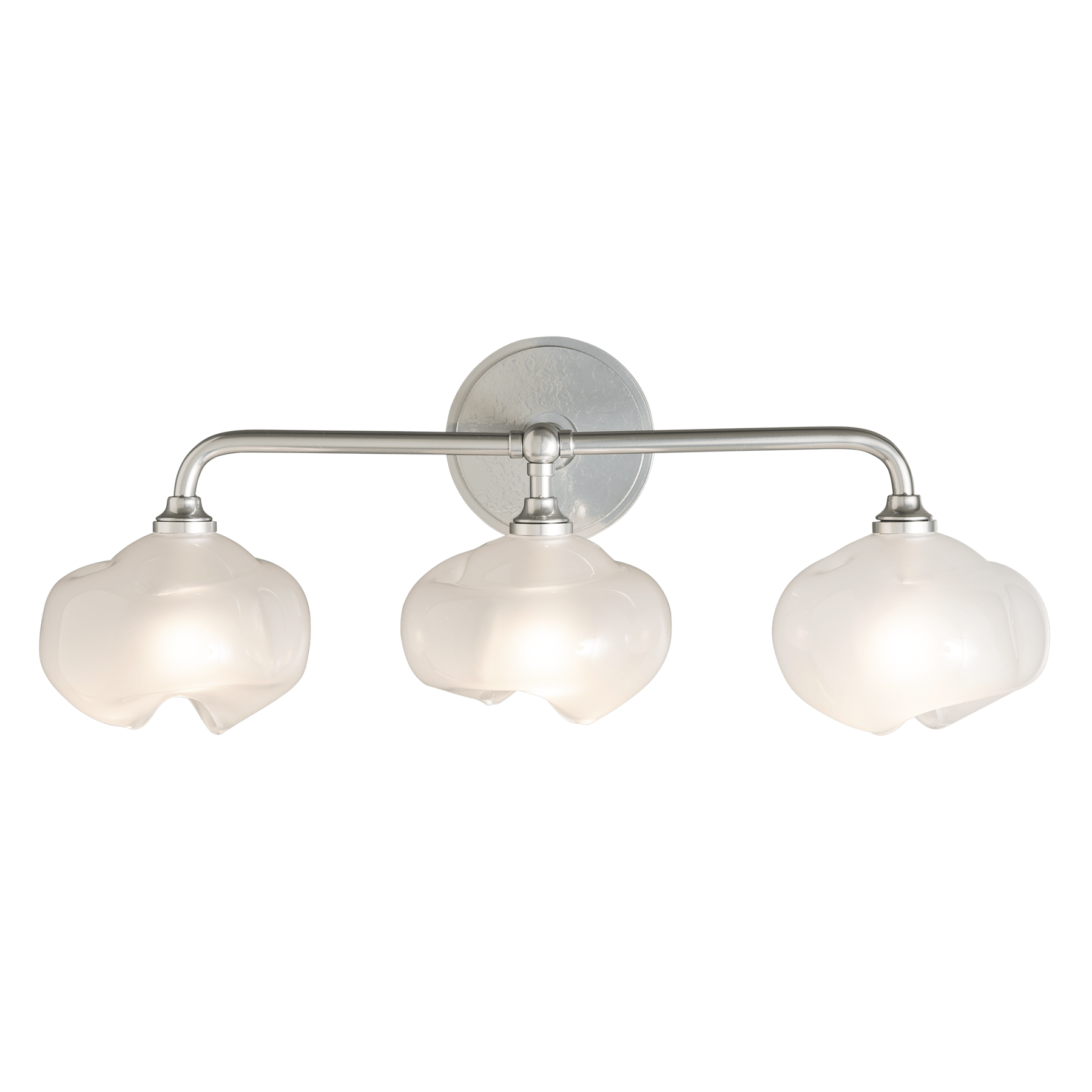 Ume 3-Light Curved Arm Bath Sconce | by Hubbardton Forge