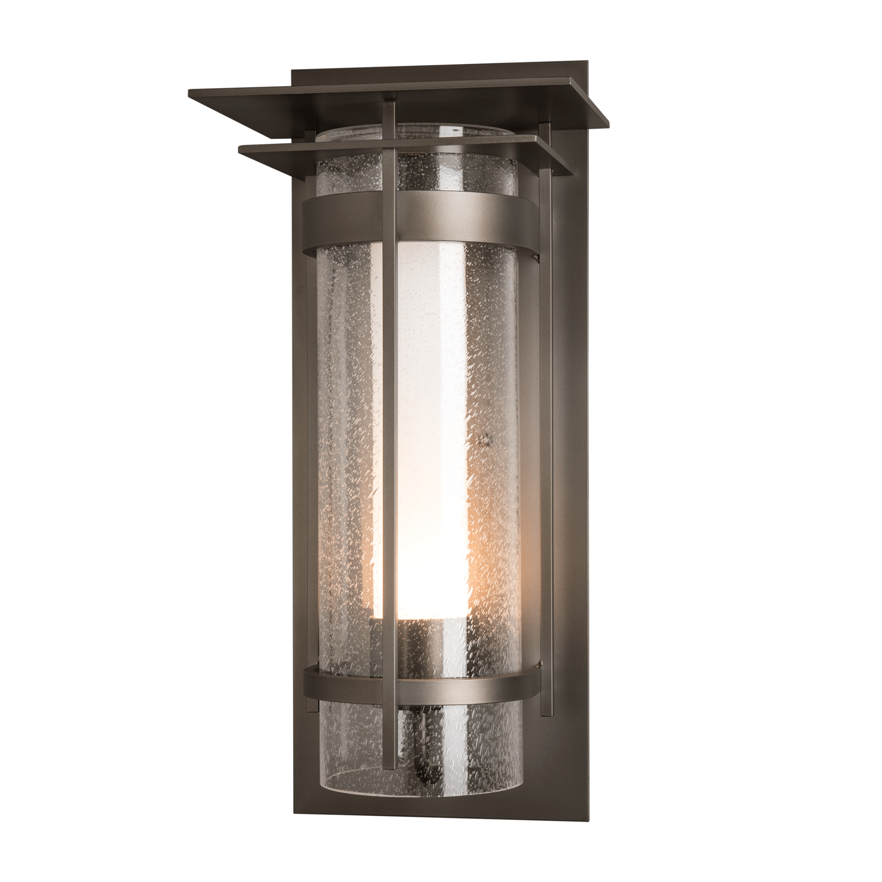 Torch with Top Plate Large Outdoor Sconce | by Hubbardton
