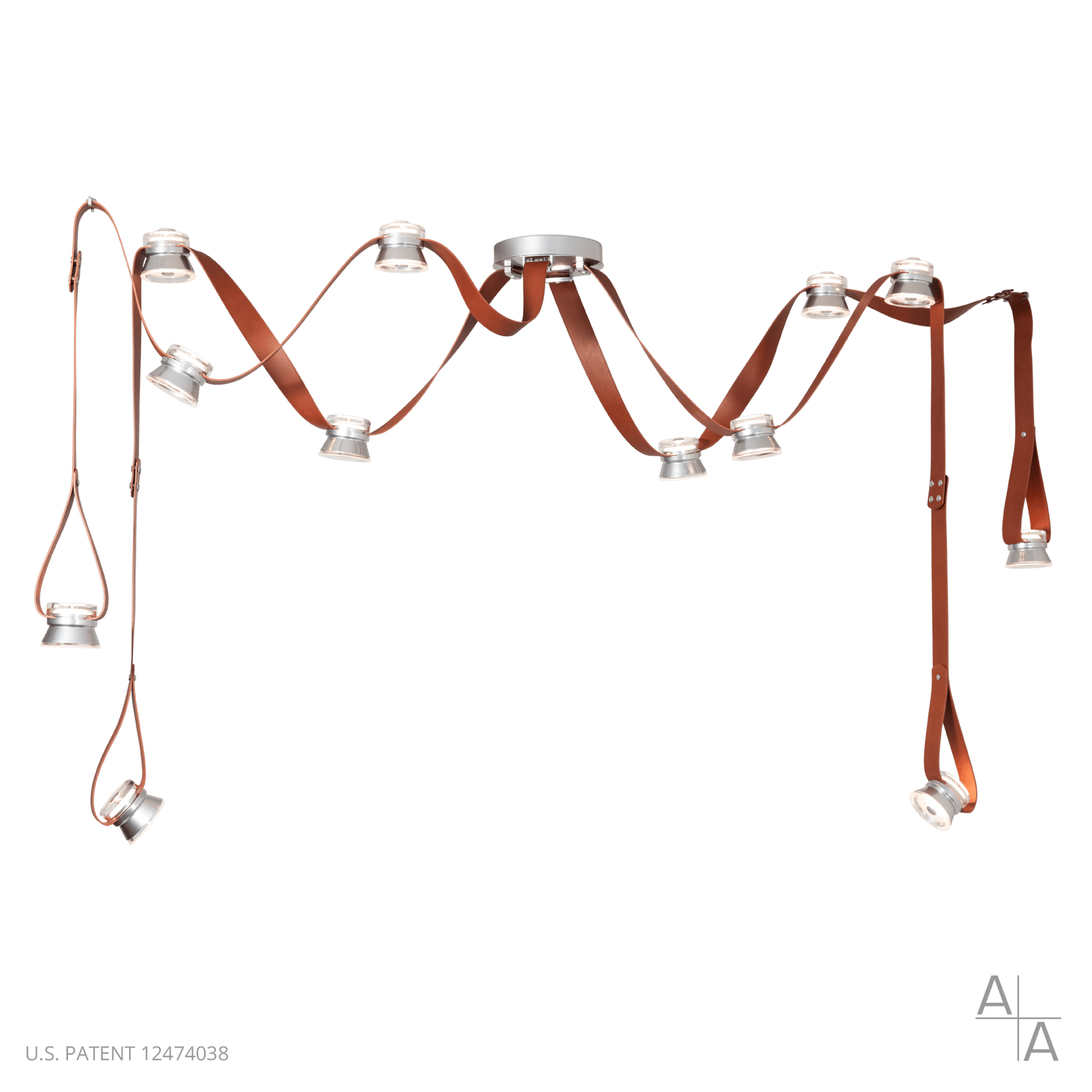 SNAPS Large LED Pendant w/Metal Cones | by Hubbardton Forge | 401322