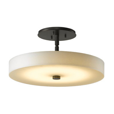 Disq Large LED Semi-Flush | by Hubbardton Forge | 126805