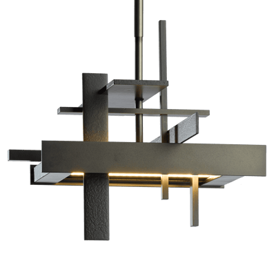 Planar LED Pendant with Accent | by Hubbardton Forge | 139721