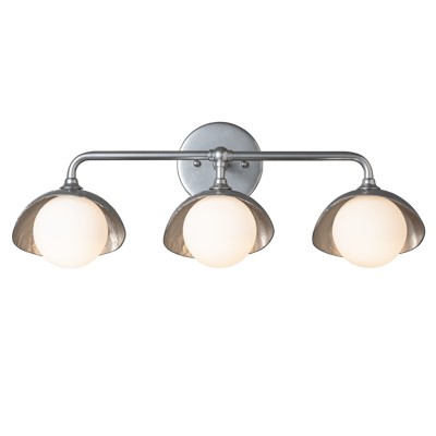 Brooklyn 3-Light Double Shade Bath Sconce | by Hubbardton Forge