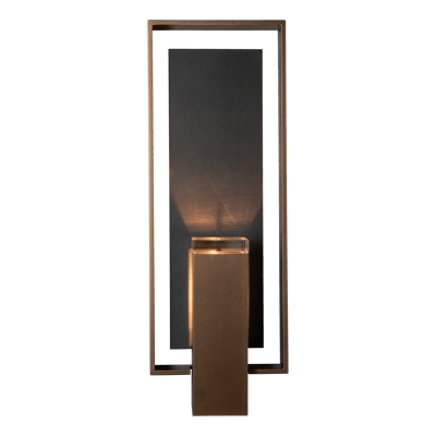 Shadow Box Extra Tall w/Slate Outdoor Sconce | by Hubbardton Forge